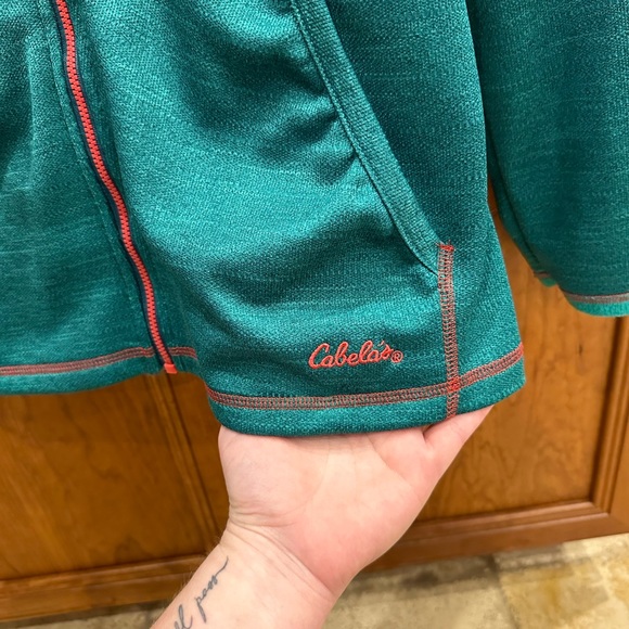 Cabela's Polar Fleece Zip Up Jacket Size Medium - Picture 8 of 8